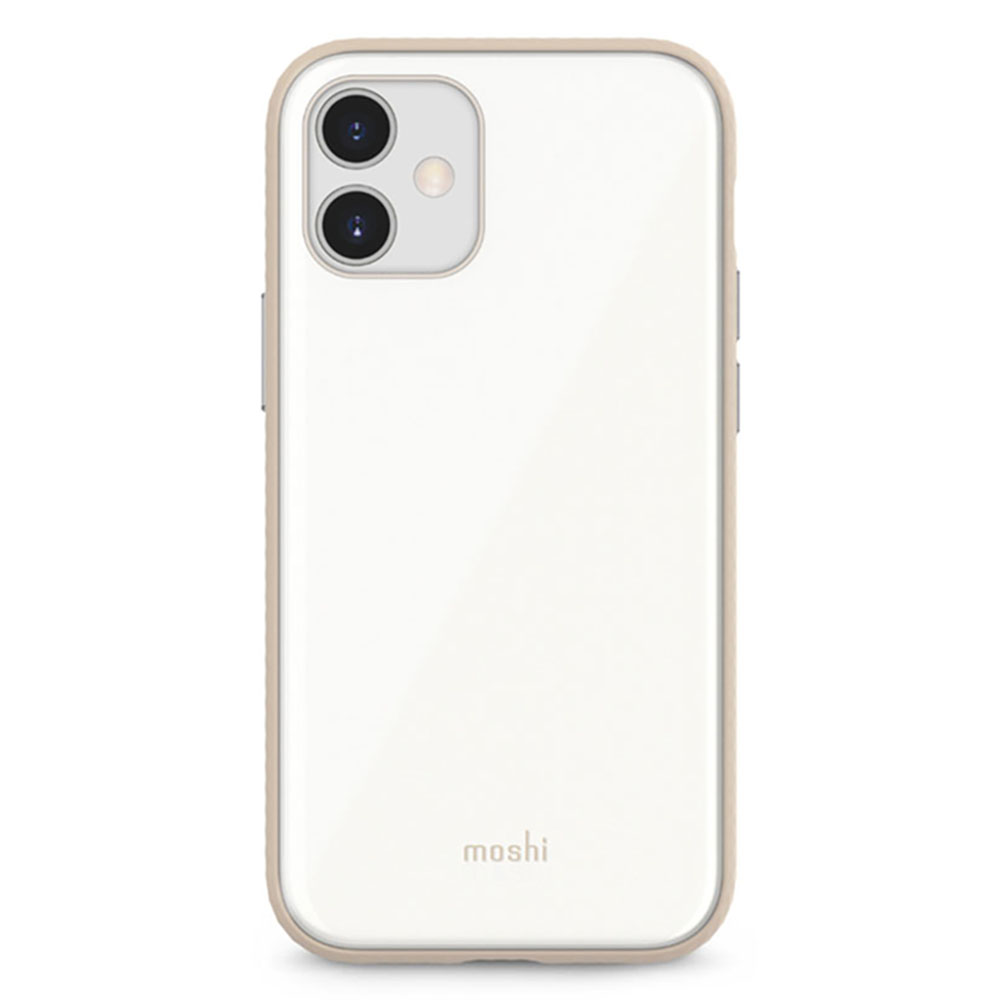 

Чехол Moshi iGlaze Slim Hardshell Case Pearl White для iPhone 12 mini