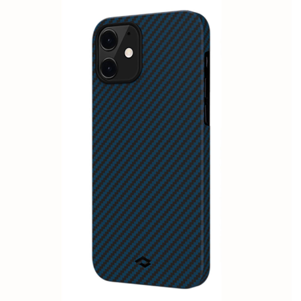 

Чехол Pitaka MagEZ Twill Black/Blue для iPhone 12