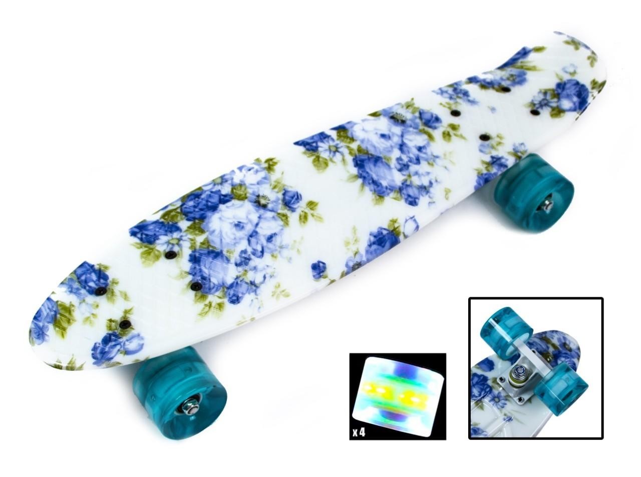 

Пенни борд (скейтборд) Penny Board свет.колеса (CS-PG05)