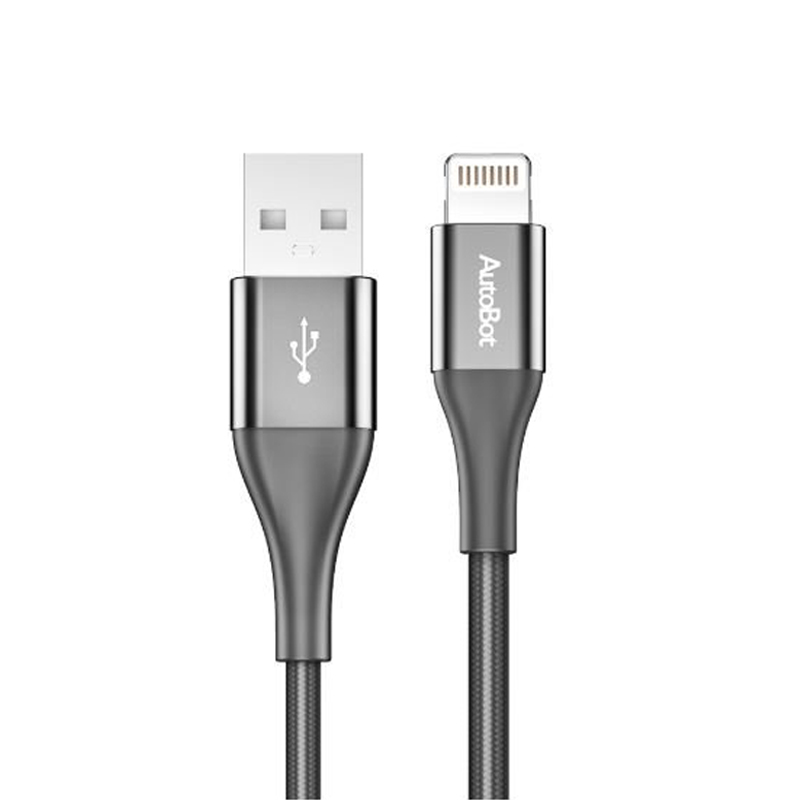 

Кабель ROCK AutoBot USB-A to Lightning Black 1 m