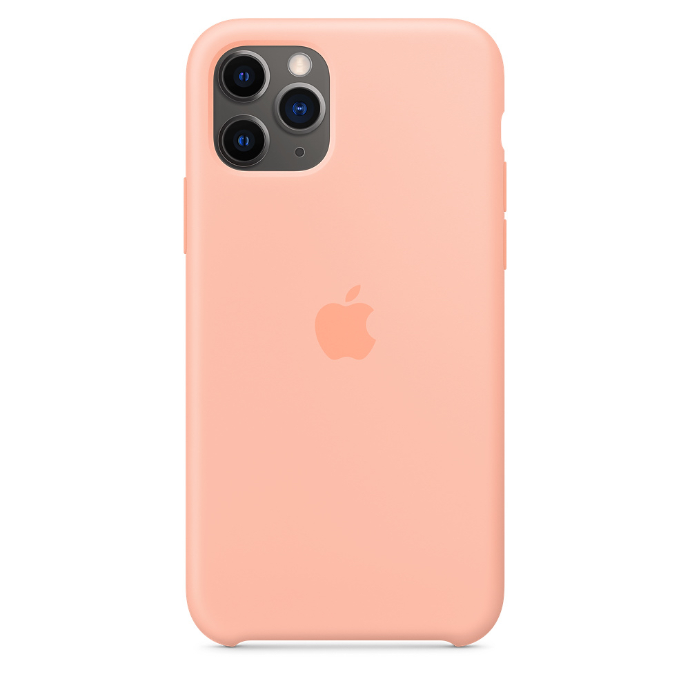 

Чехол iSpack Silicone Case для iPhone 11 Pro Grapefruit OEM