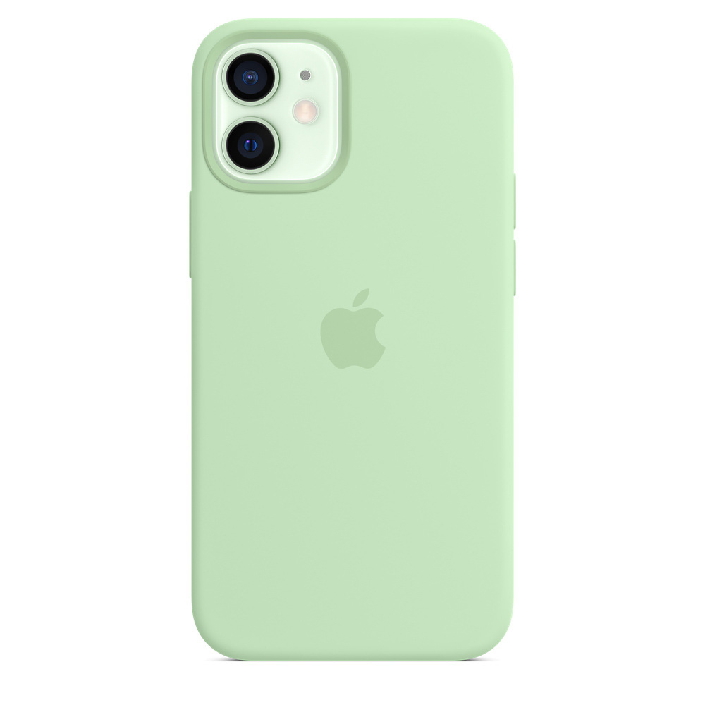 

Чехол iSpack Silicone Case для iPhone 12 mini Pistachio with MagSafe OEM