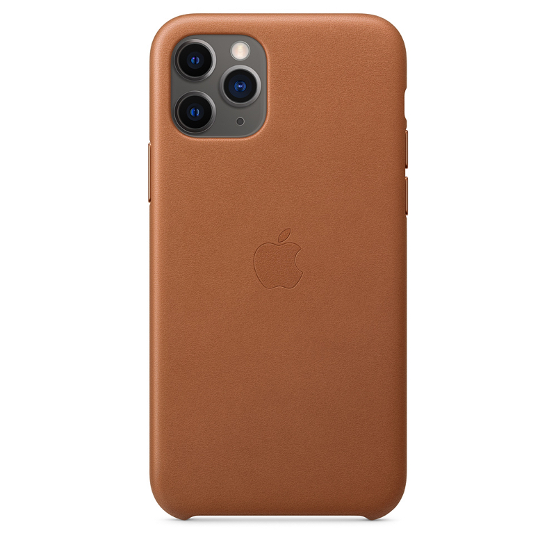 

Чехол iSpack Leather Case для iPhone 11 Pro Max Saddle Brown OEM