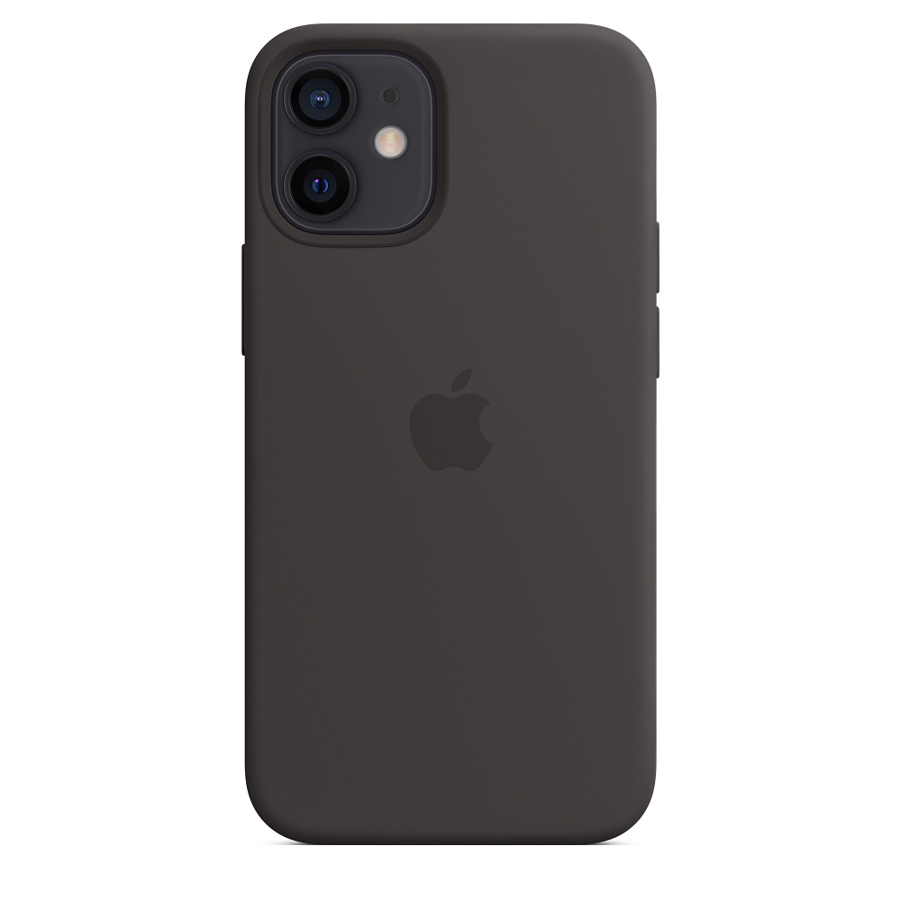 

Чехол iSpack Silicone Case для iPhone 12 mini Black without MagSafe OEM