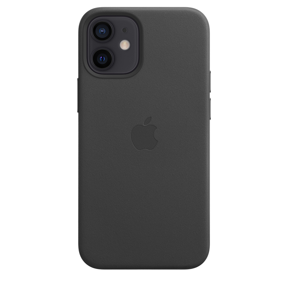 

Чехол iSpack Leather Case для iPhone 12 mini Black OEM