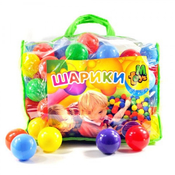 

Шарики для сухих бассейнов MToys01159 (12024), 100 шт в сумке