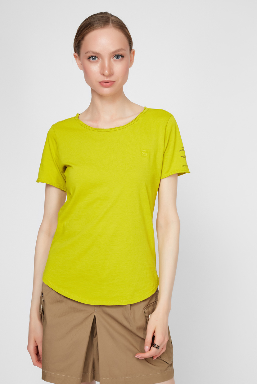 

Женская салатовая футболка G-Star RAW S D20483,C506