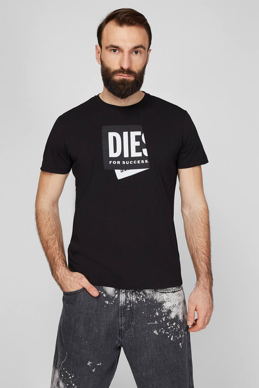 

Мужская черная футболка T-DIEGOS-LAB Diesel XXL A02378 0HAYU