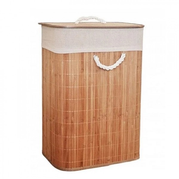 

Корзина для белья бамбуковая складная Flora 45204
