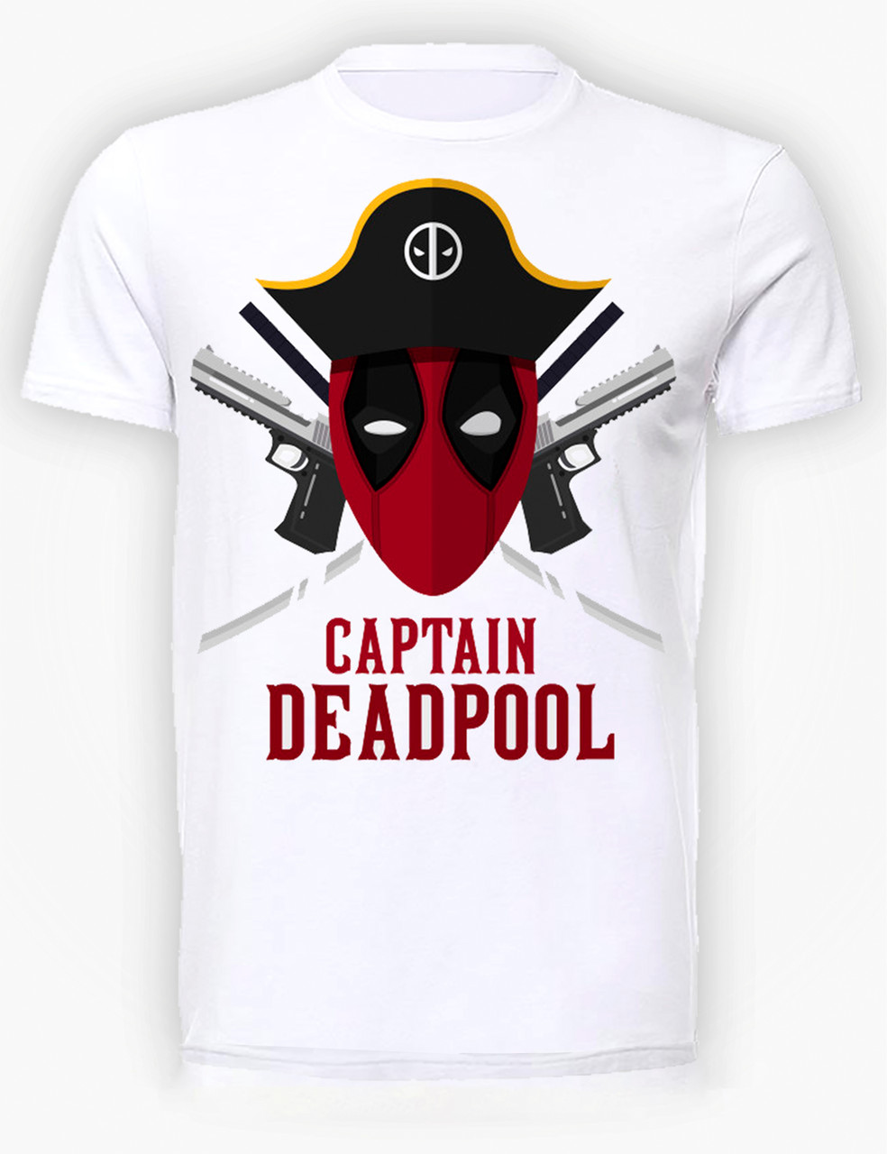 

Футболка GeekLand Дэдпул Captain Deadpool DP.01.058 (FU21DP.01.058/boy-98)