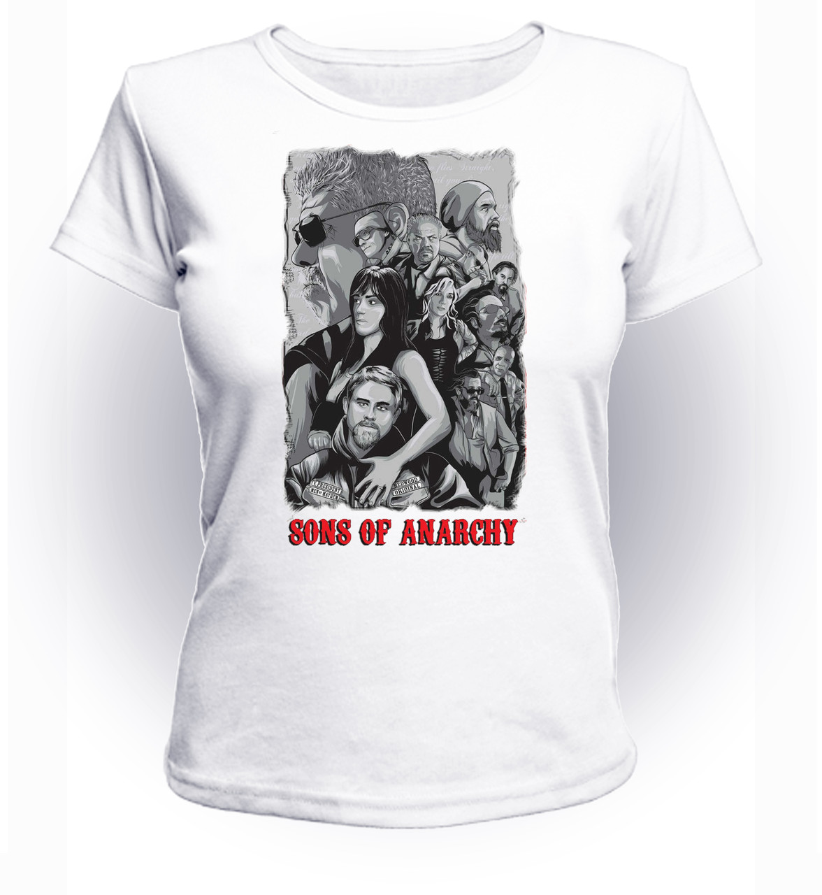 

Футболка GeekLand Сыны Анархии Sons of Anarchy sons poster SA.01.016 (FU21SA.01.016/girl-128)