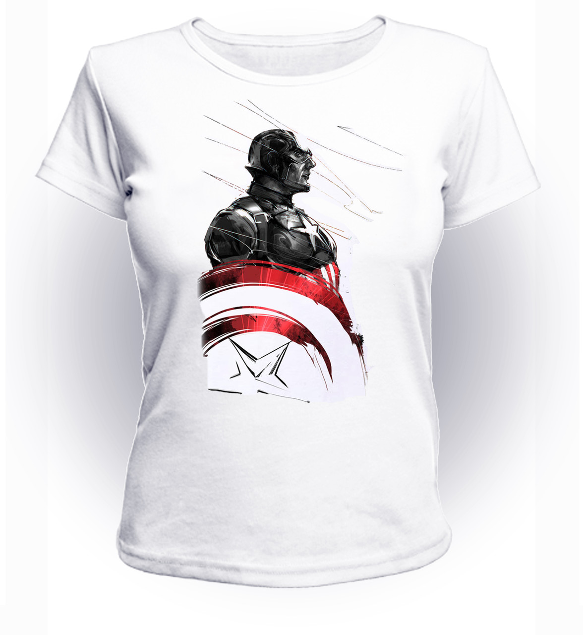 

Футболка GeekLand Капитан Америка Captain America war CA.01.033 (FU21CA.01.033/girl-146)