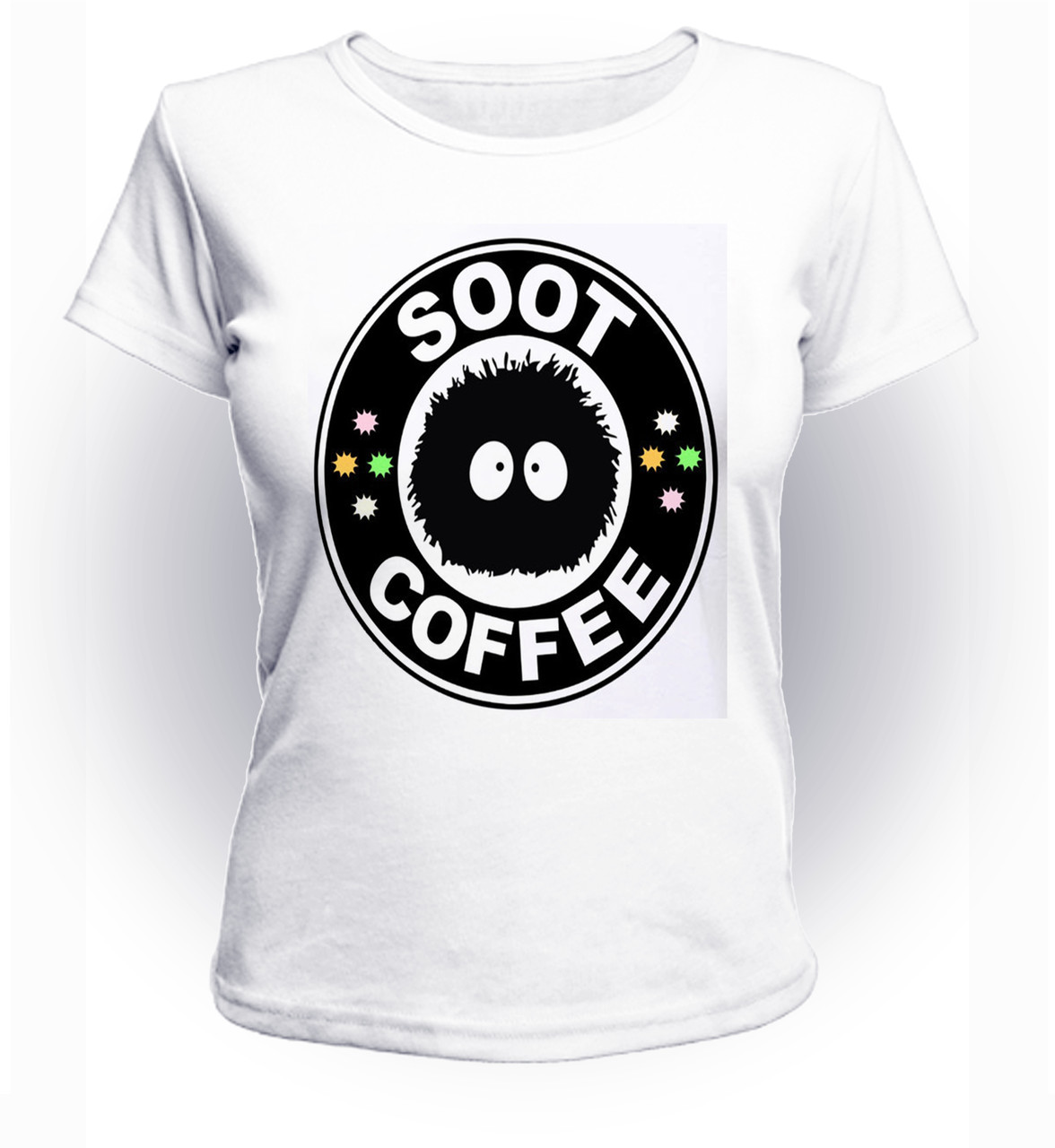 

Футболка GeekLand Унесенные Призраками Spirited Away Soot sprite coffee art SA.01.018 (FU21SA.01.018/girl-98)