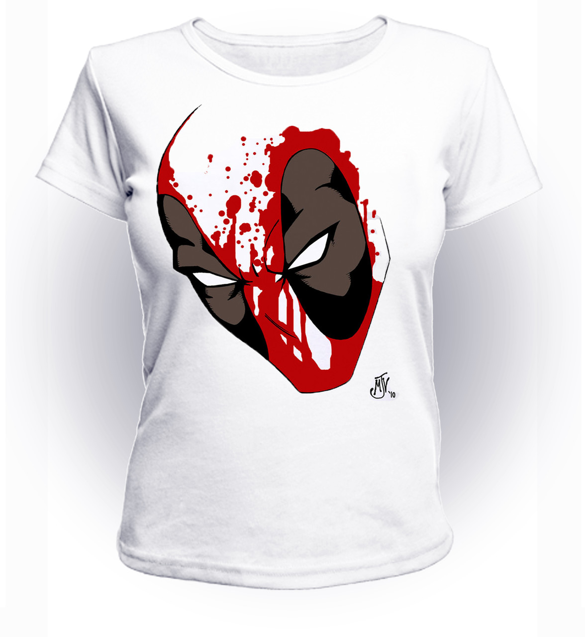 

Футболка GeekLand Дэдпул Deadpool face DP.01.017 (FU21DP.01.017/girl-116)