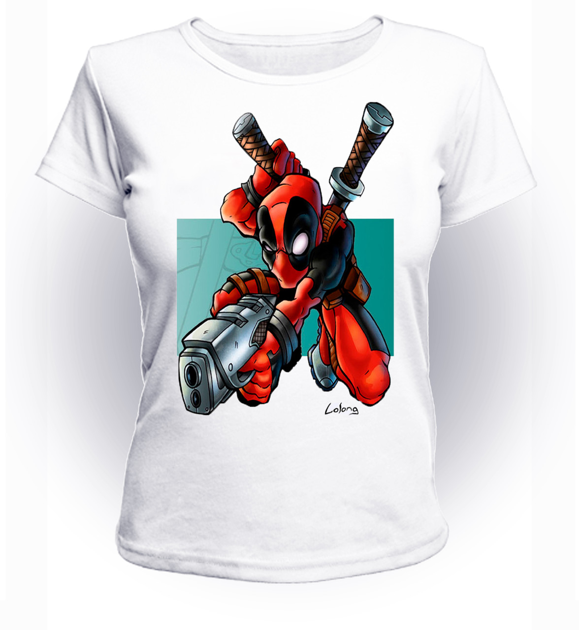 

Футболка GeekLand Дэдпул Deadpool комикс DP.01.016 (FU21DP.01.016/girl-110)