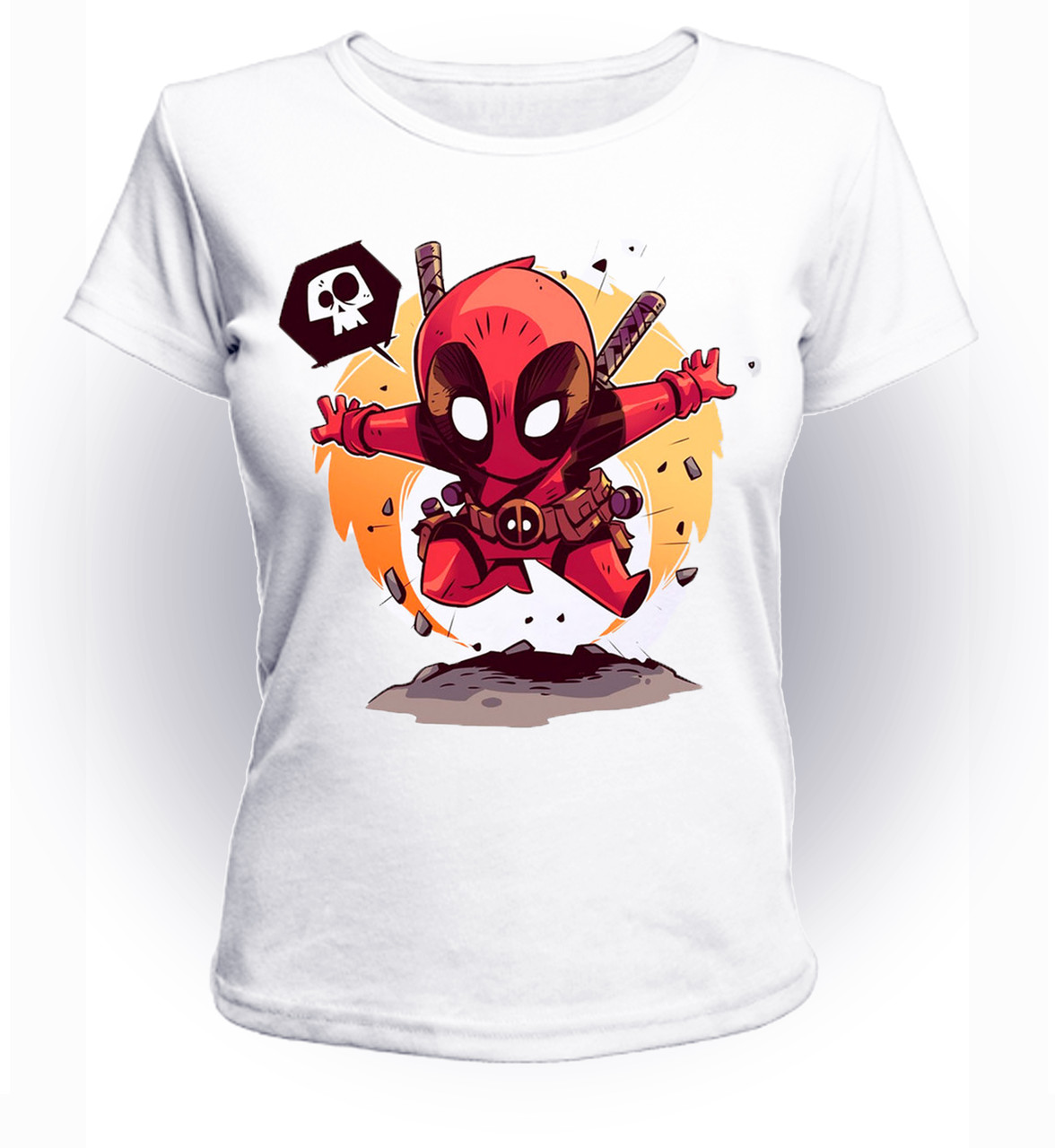 

Футболка Дэдпул GeekLand Deadpool Hurry up Deadpool DP.01.028 (FU21DP.01.028/girl-146)