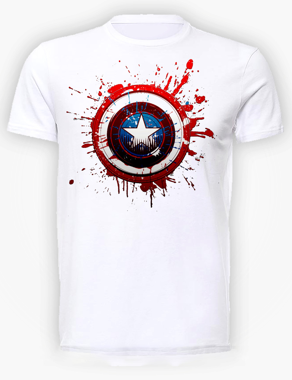 

Футболка GeekLand Капитан Америка Captain America shield CA.01.025 (FU21CA.01.025/boy-104)