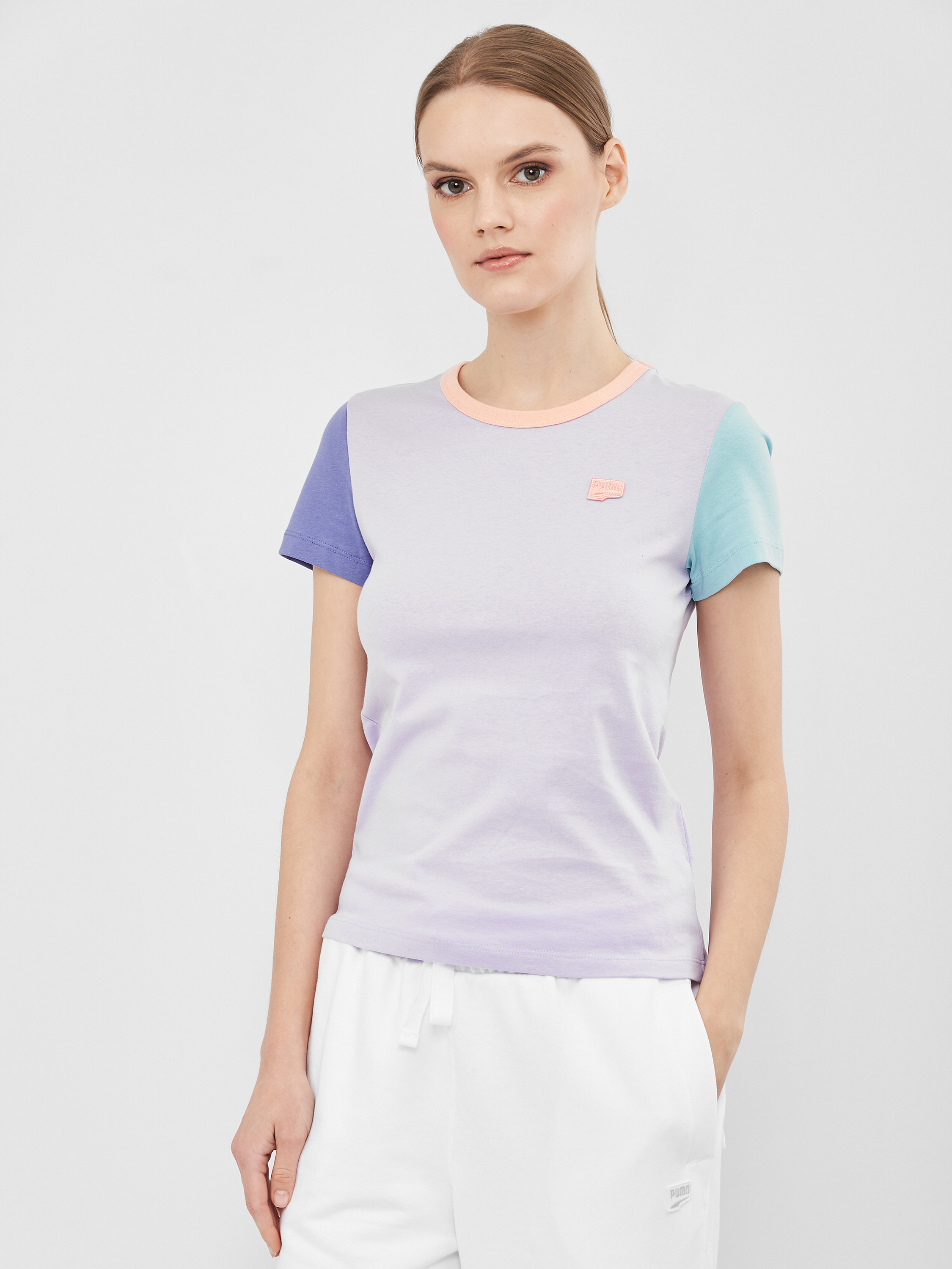 

Футболка Puma Downtown Small Logo Tee 59965716 S Light Lavender