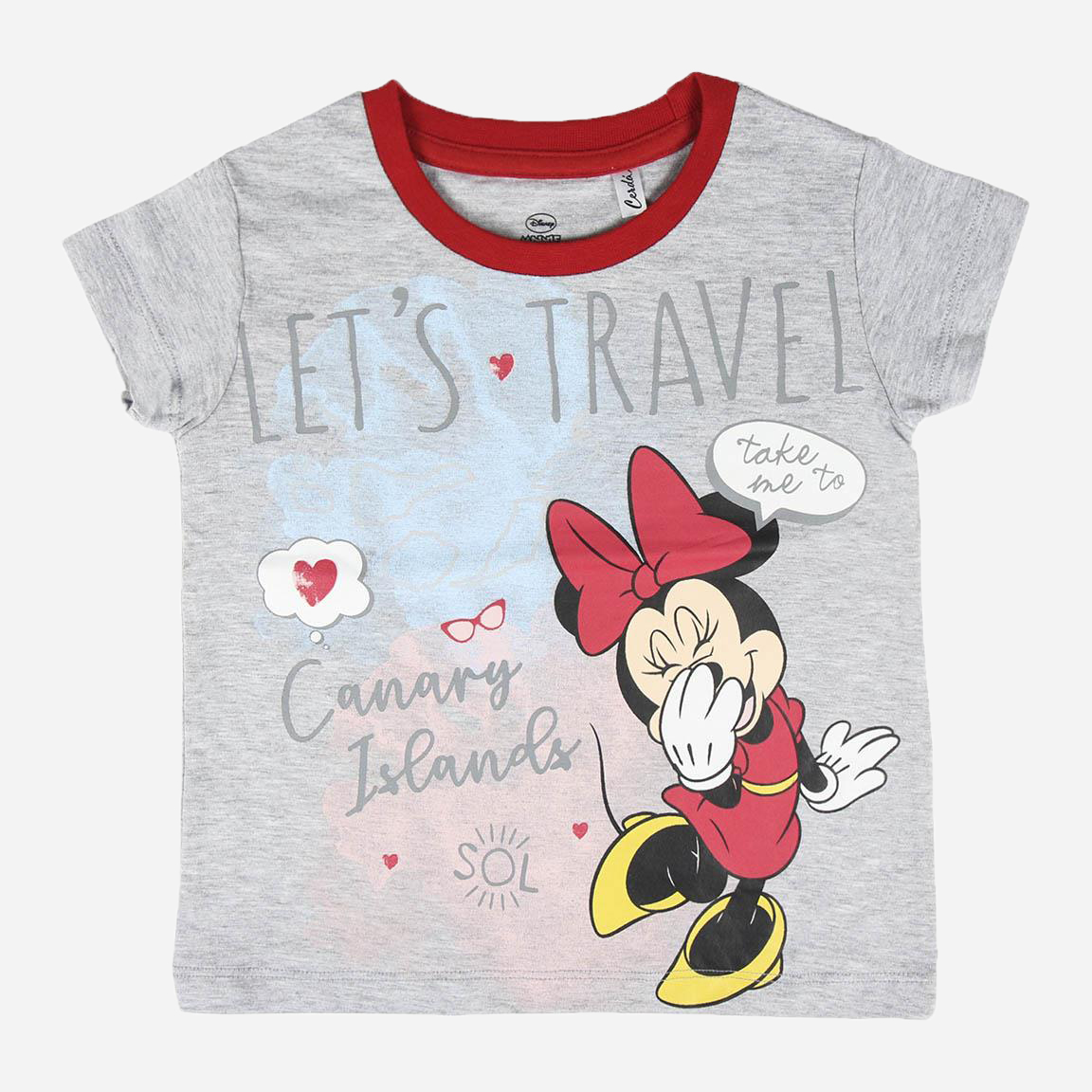 

Футболка Disney MINNIE 2200004949 116-122 см (6 лет) Серая (8427934376520)