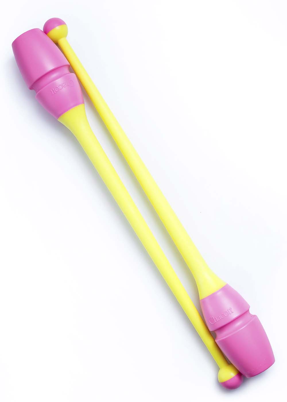 

Булавы для гимнастики CHACOTT CC65203 пластик+резина 41cm Pink - Yellow (CC65203)