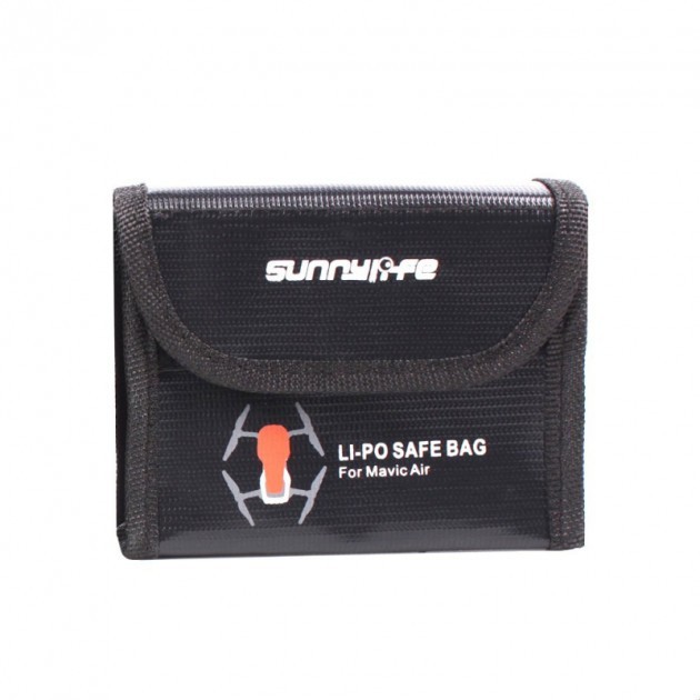 

Чехол Sunnylife для 3 батарей DJI Mavic Air Sunnylife черный AIR-DC243