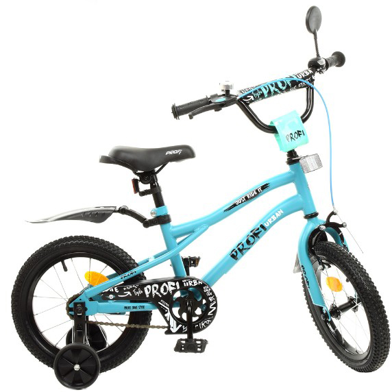 

Детский велосипед Prof1 Urban 14" Бирюзовый (Y14253 turquoise)