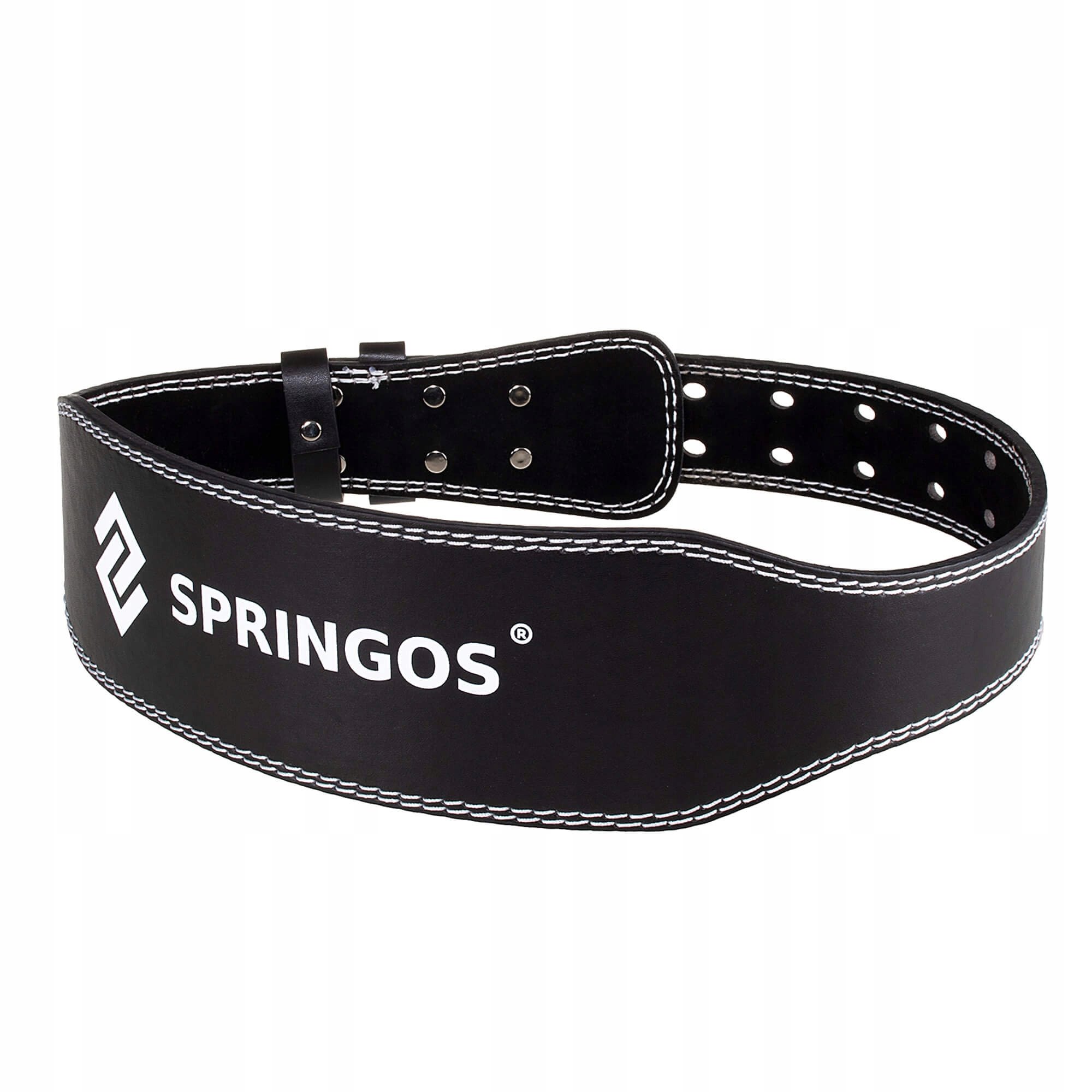 

Пояс для тяжелой атлетики и пауэрлифтинга Springos FA0120 L Black