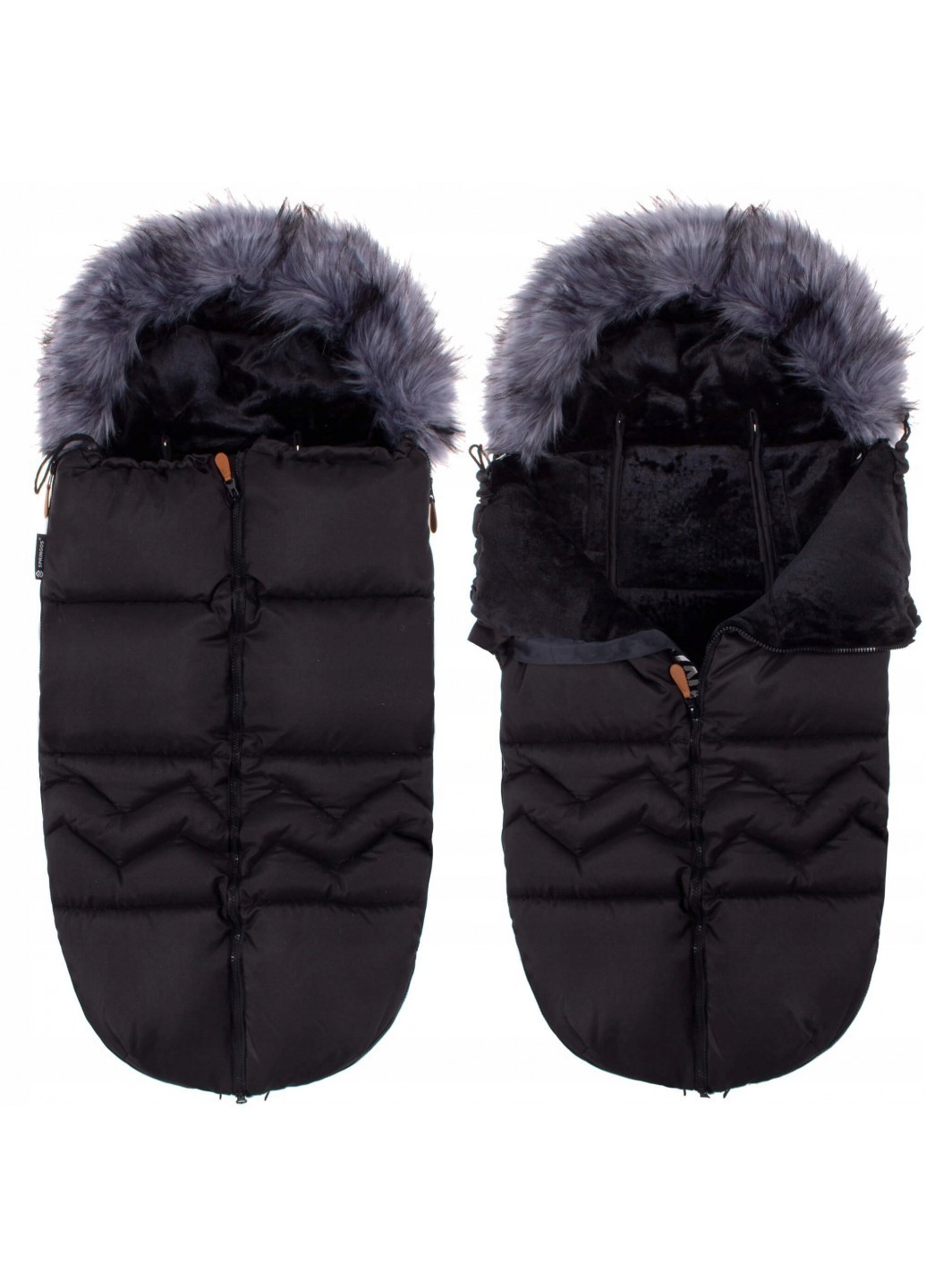 

Детский конверт для коляски, санок 4 в 1 Black SB0020