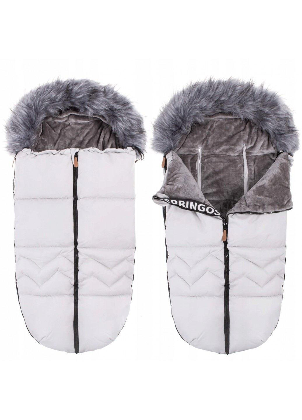 

Детский конверт для коляски, санок 4 в 1 White