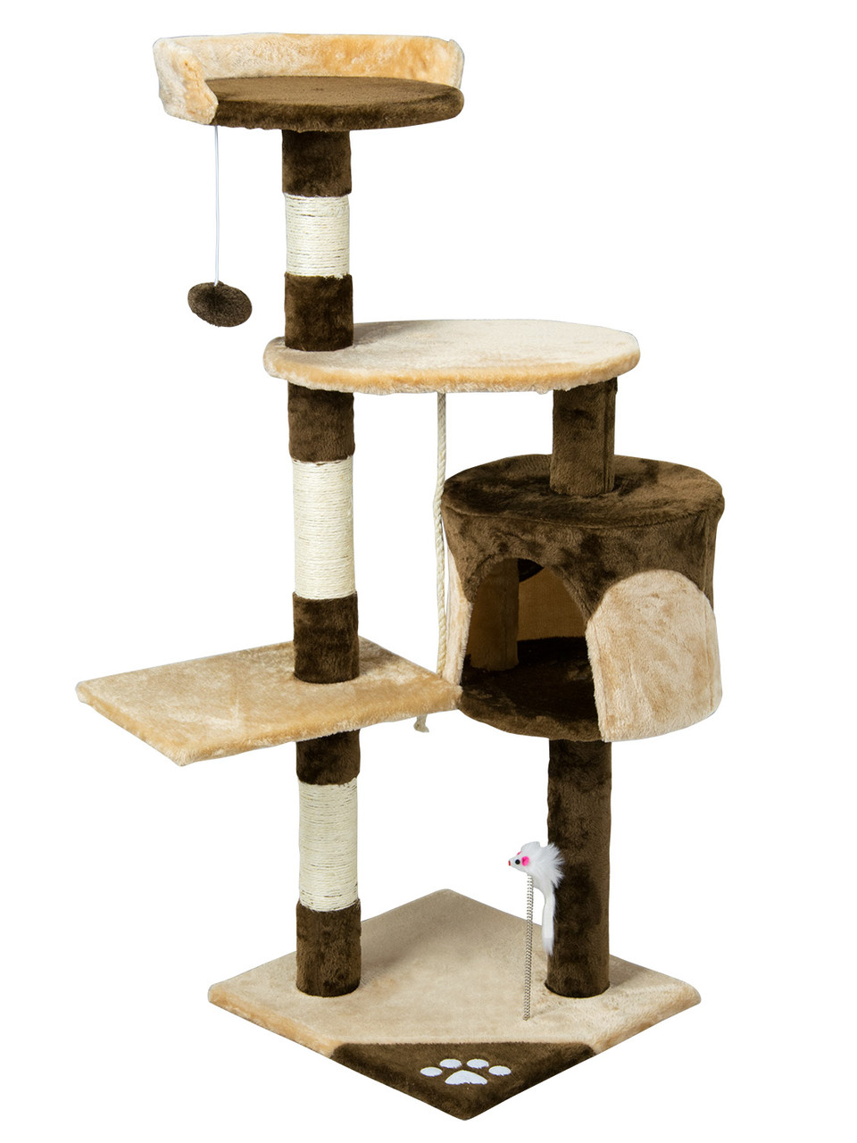 

Игровая площадка для кота Pethaus с когтеточкой 40x40x112 см