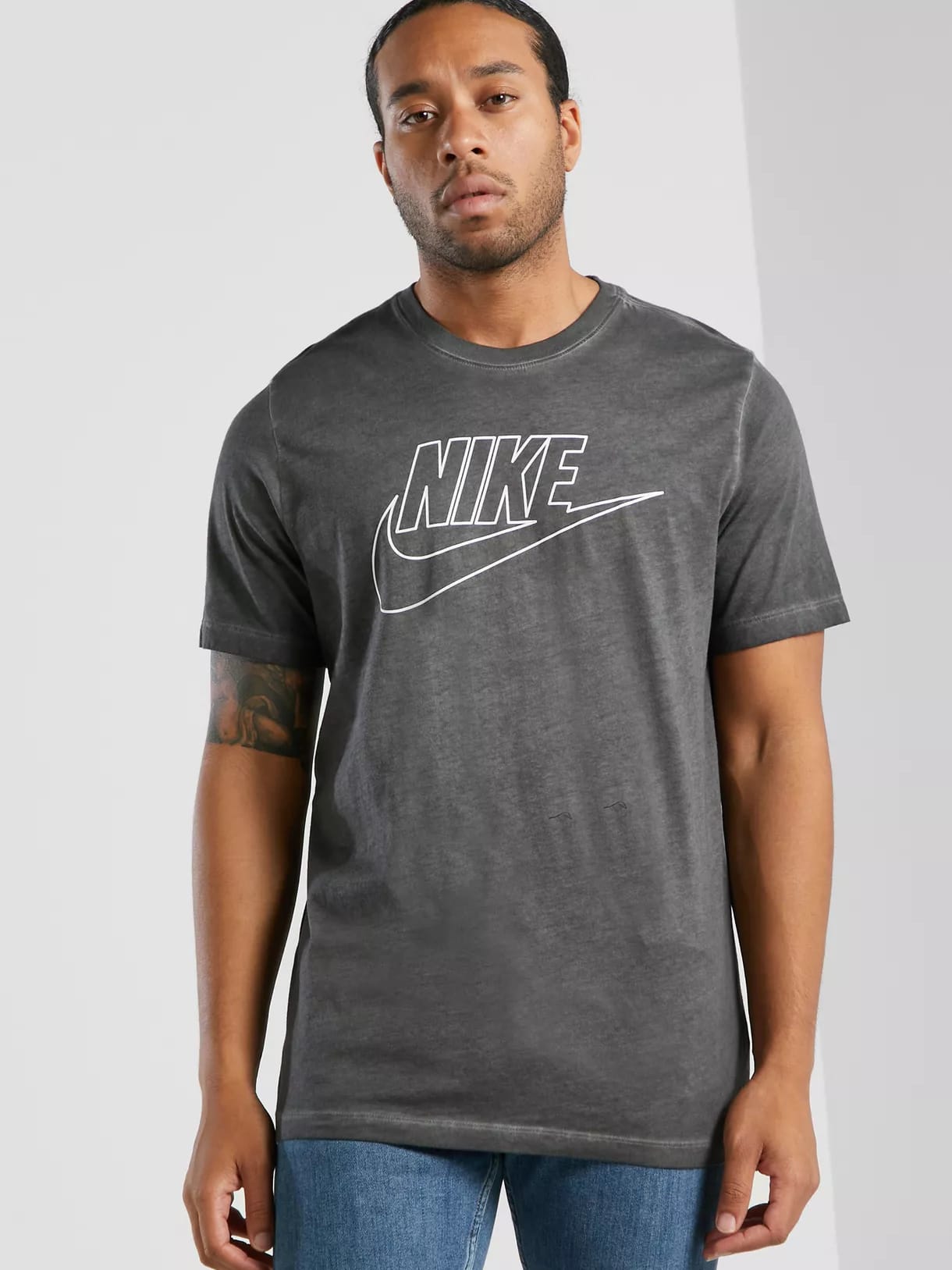 

Футболка Nike M Nsw Tee Dye/Wash Hbr DD2709-010 S Черная