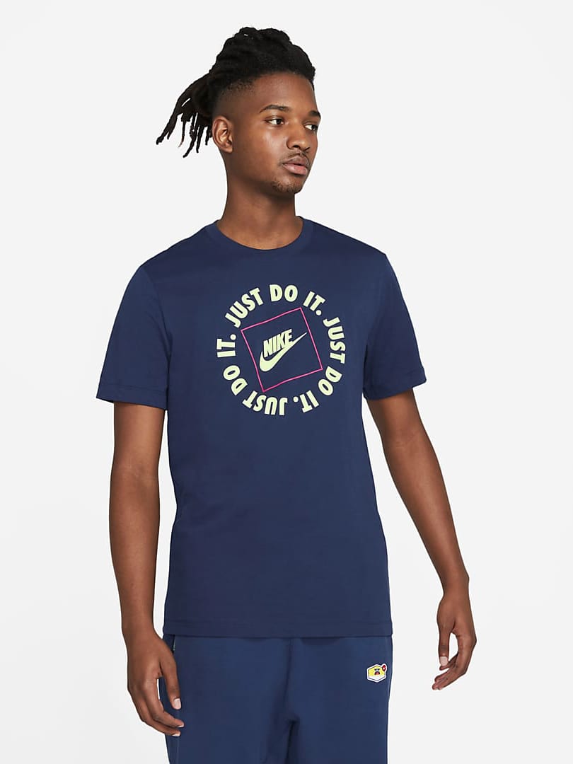 

Футболка Nike M Nsw Tee Jdi Hbr 1 DA0238-410  Темно-синяя, Футболка Nike M Nsw Tee Jdi Hbr 1 DA0238-410 L Темно-синяя