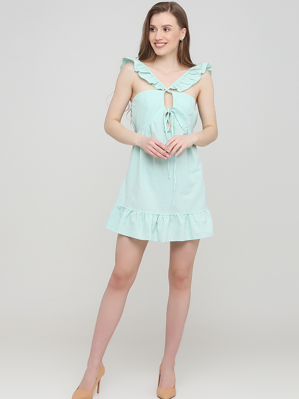 

Сарафан Boohoo PZZ64468s89 36 Бирюзовый