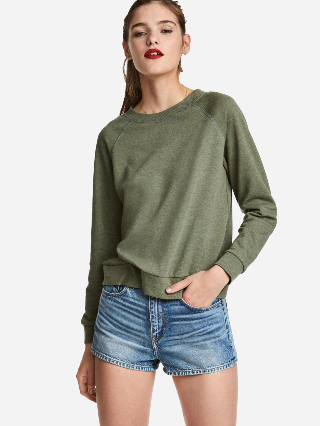 

Свитшот H&M 189691a85 M Хаки