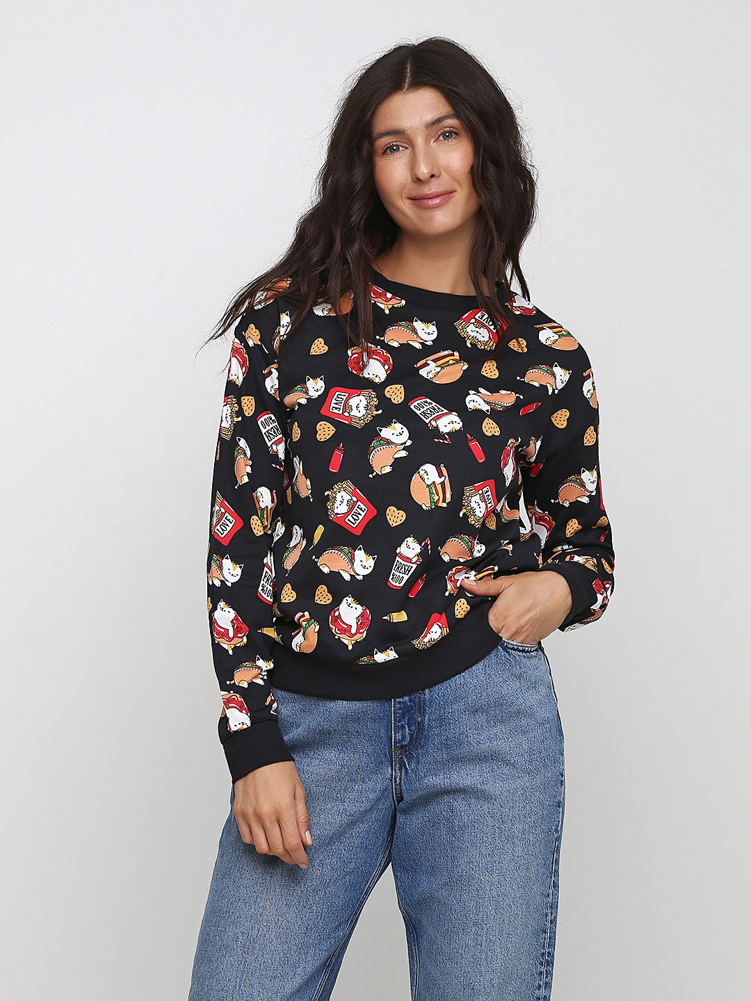 

Свитшот H&M 570474a85 S Черный