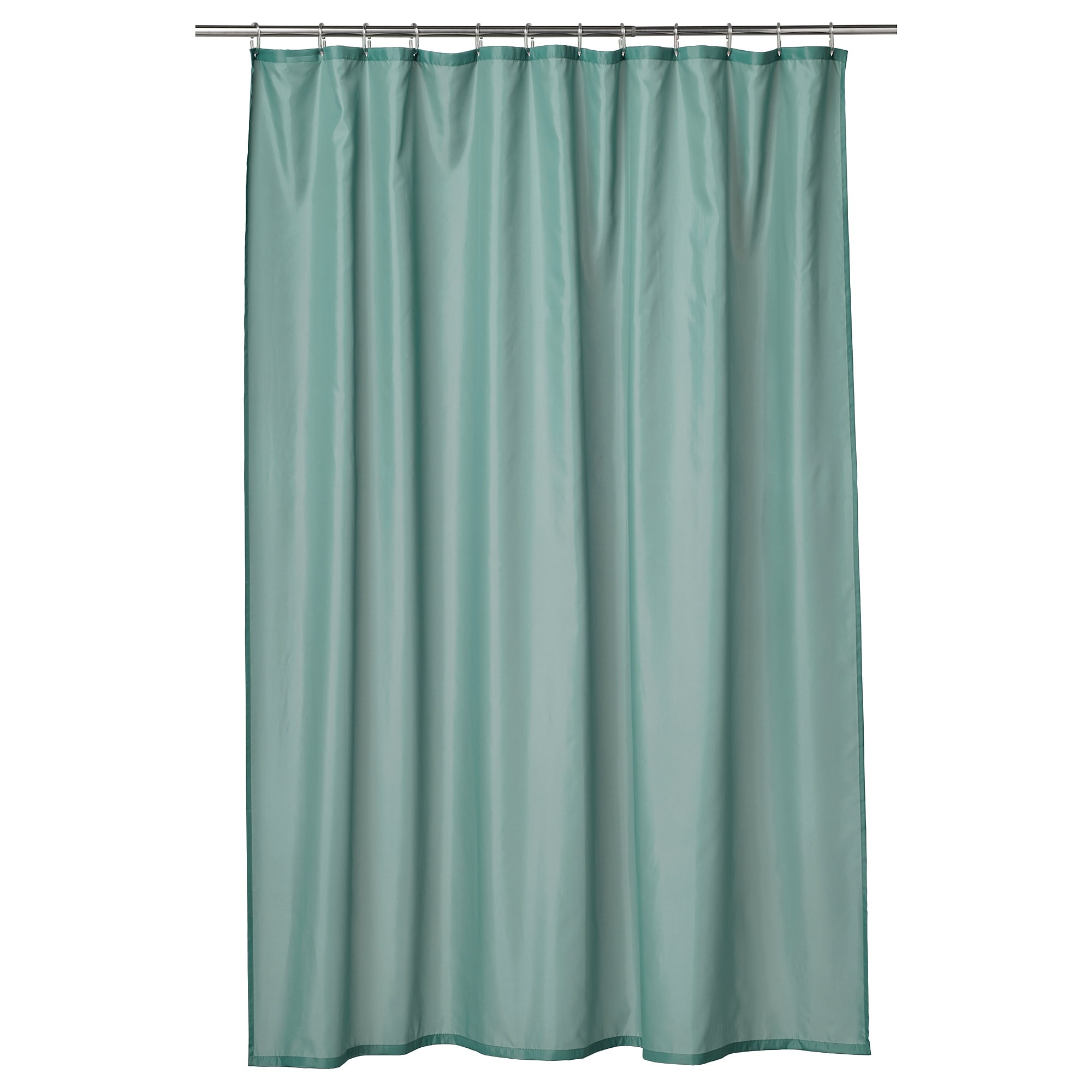 

Шторка для ванной IKEA VANNEAN 180x200 см серо-бирюзовая 704.848.10