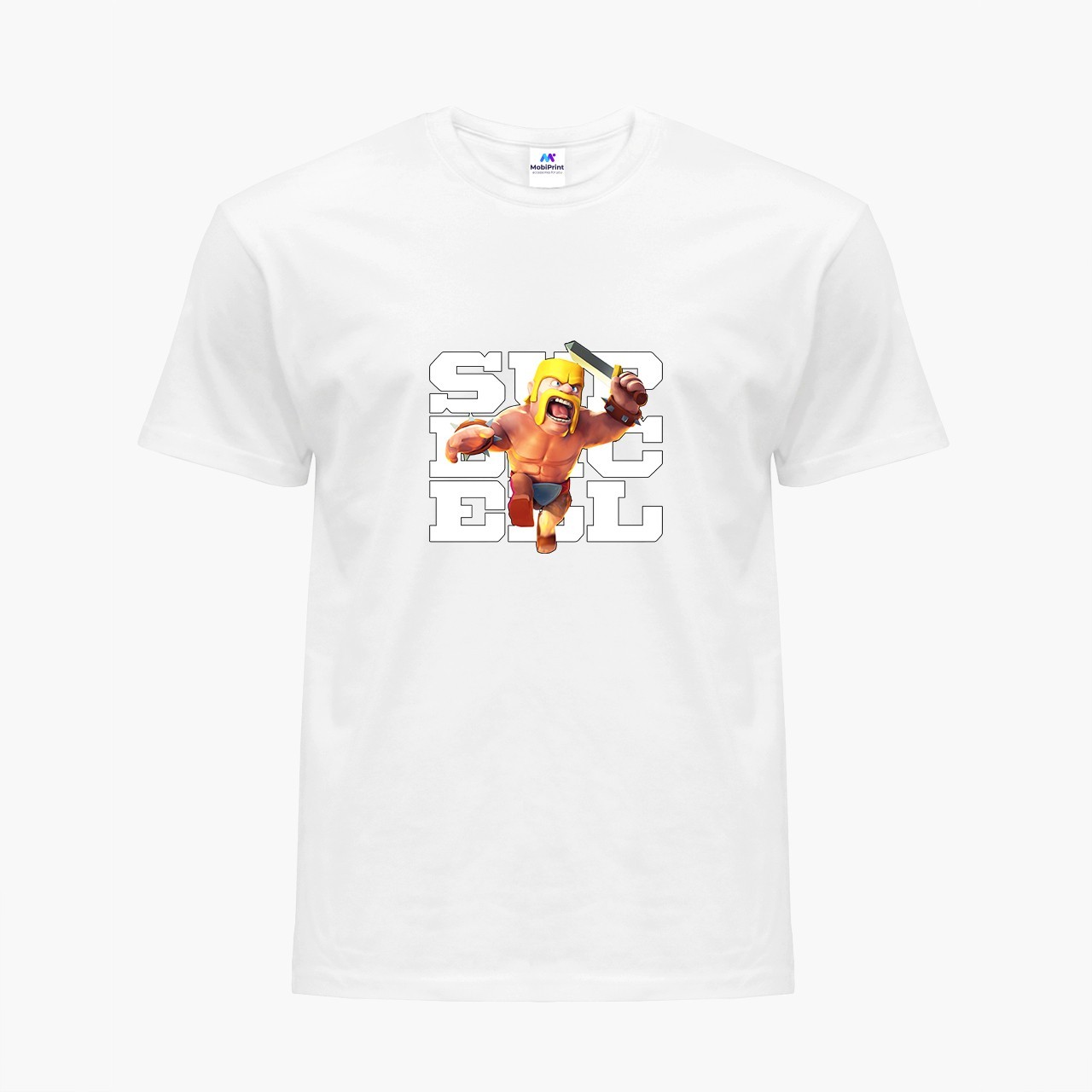 

Детская футболка Клэш оф Кланс Суперселл (Clash of Clans Supercell) (9224-1952) 110-116 см Хлопок Белый