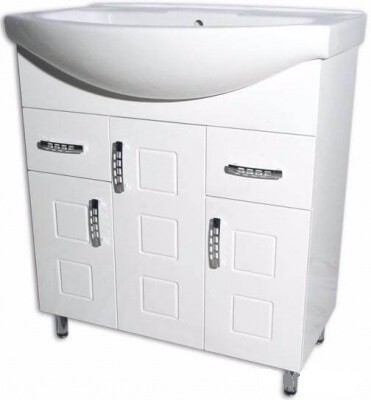 

Тумба SANWEST GROUP Кватро Т-16 з умивальником Изео 75