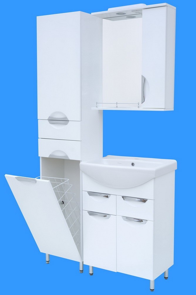 

Комплект меблів SANWEST GROUP Грация 55 см ( Зеркало Грация Z-1 55 + Тумба Грация Т-5 с умывальником Изео 55 + Пенал на ножках SANWEST GROUP Грация 40 Корзина )