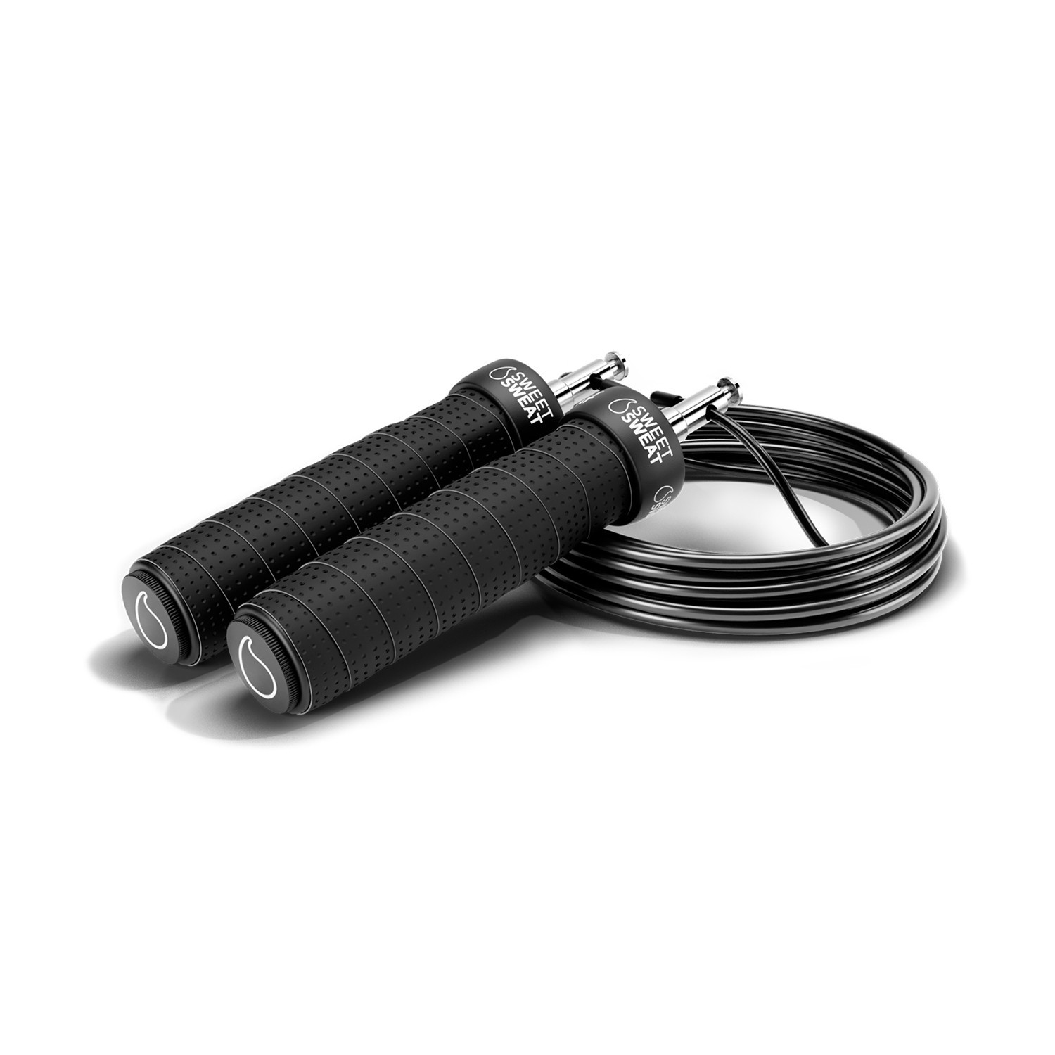 

Скоростная скакалка SR Sweet Sweat Pro Jump Rope с регулируемым весом ручек (запасной трос, сумочка)