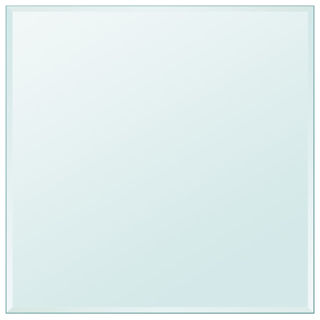 

Скляна стільниця квадратна Shumee 800x800 мм прозора 243632