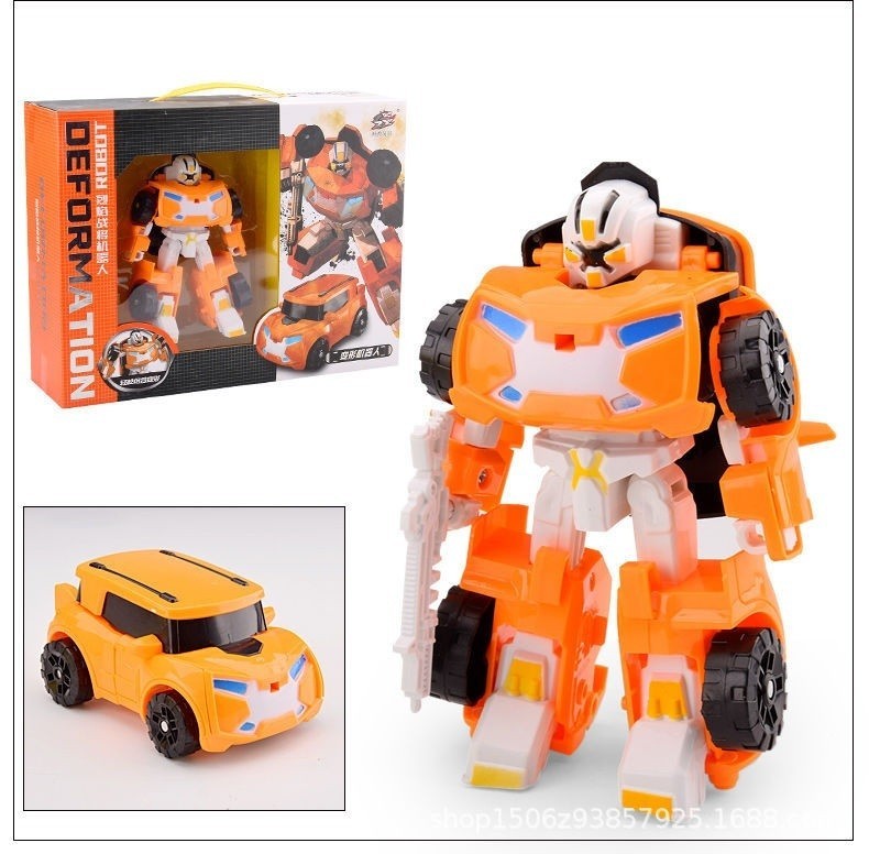 

Трансформер DEFORMATION автомобиль игрушка оранжевый 01812