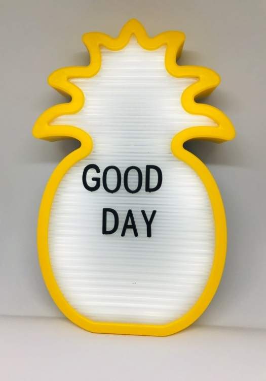 

Ночник светильник Ананас Light up message board с посланием Grantio original