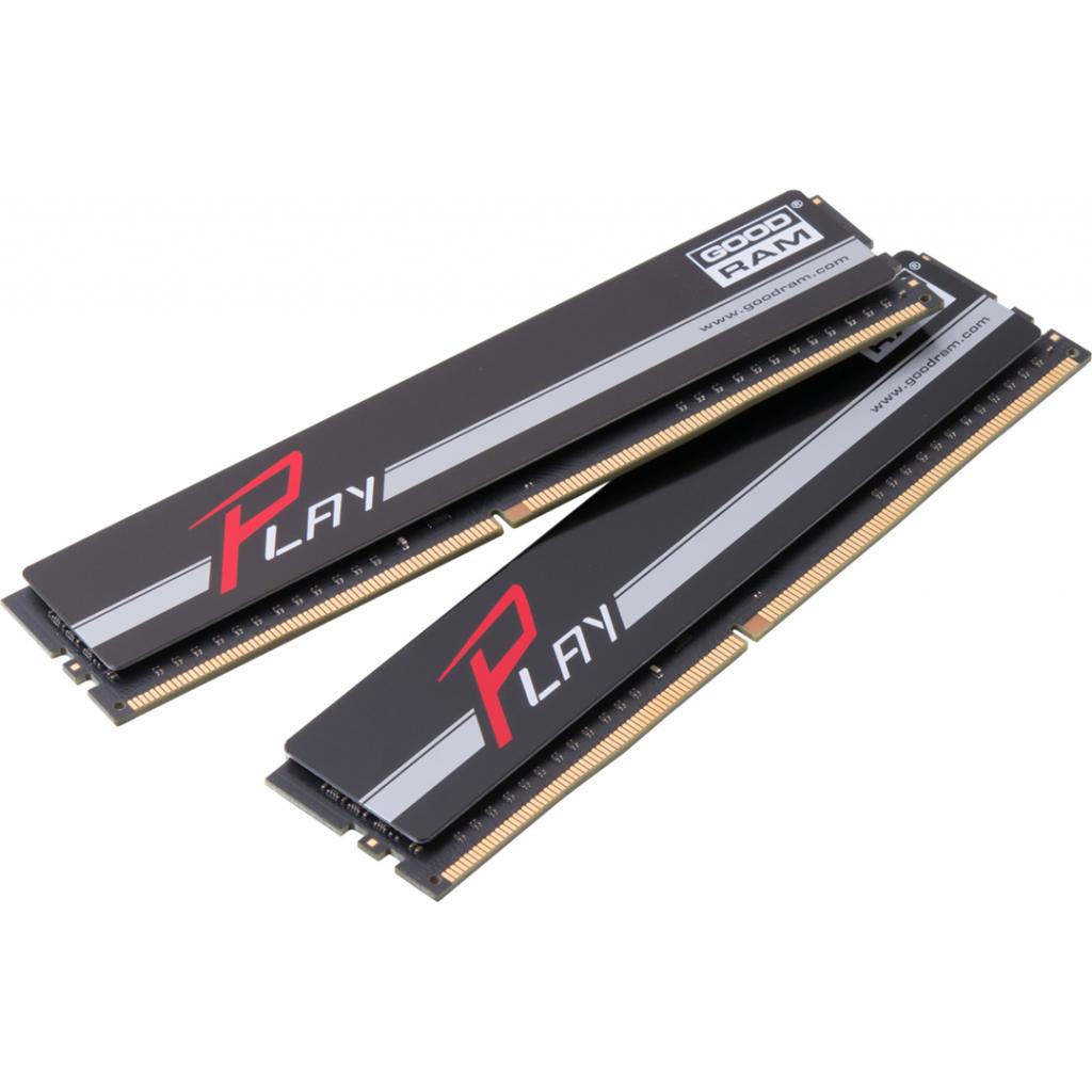 

Модуль пам&яті для комп&ютера DDR4 8GB (2x4GB) 2400 MHz PLAY Black GOODRAM (GY2400D464L15S/8GDC)