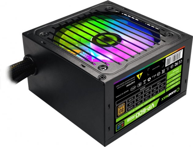 

Блок живлення GAMEMAX 600W (VP-600-RGB)