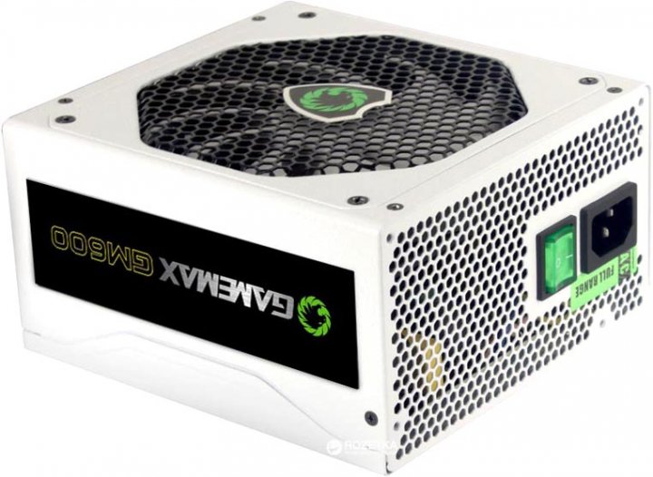 

Блок живлення GAMEMAX 600W (GM-600-WHITE)