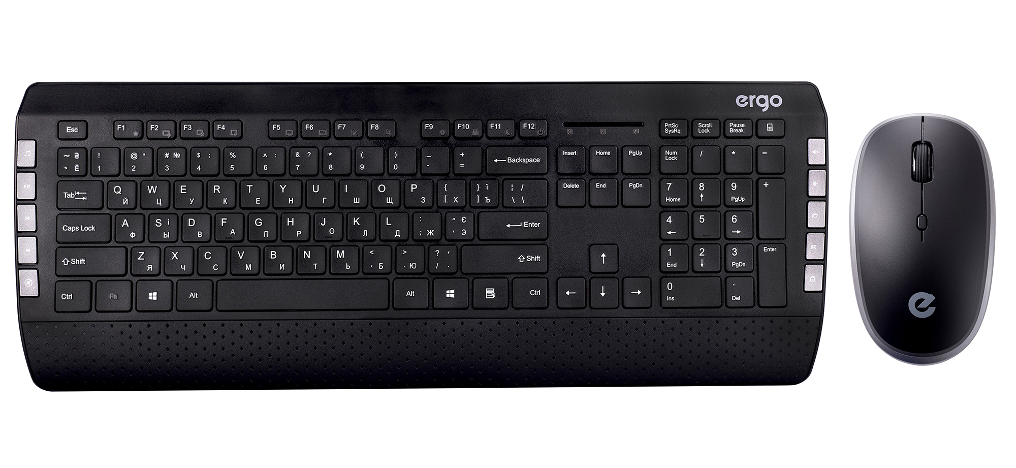 

Комплект Ergo KM-850 WL Black