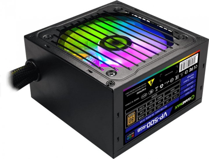 

Блок живлення GAMEMAX 500W (VP-500-RGB)