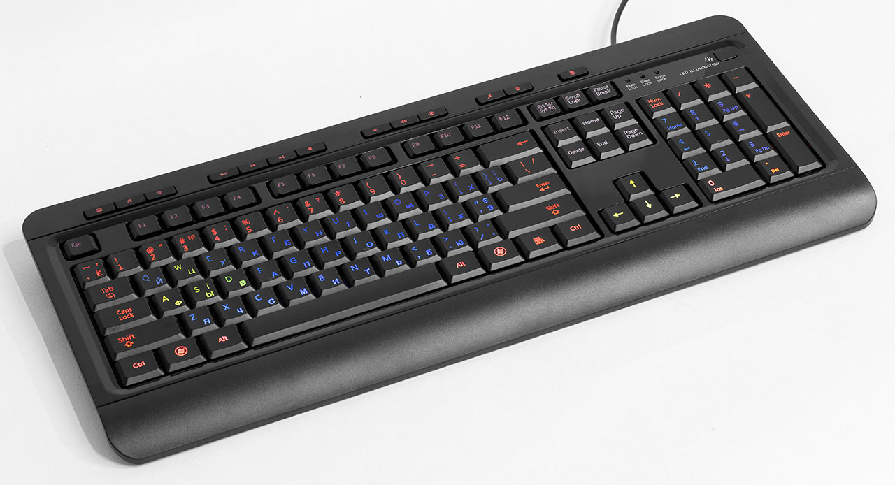 

Клавіатура HQ-Tech KB-310FMC USB Multimedia