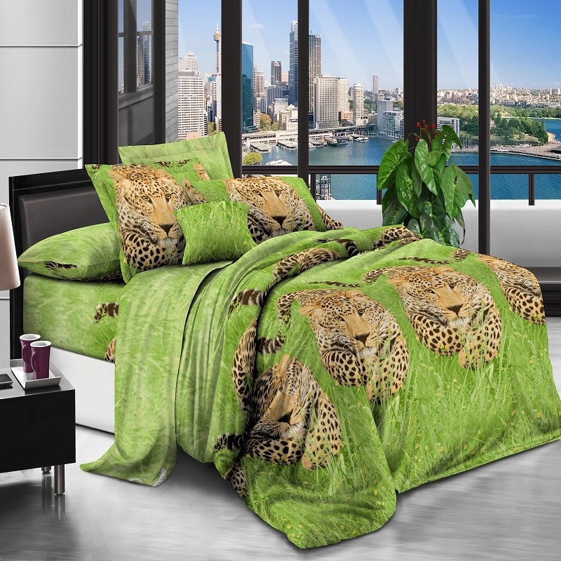 

Комплект постельного белья Casa Ricco Animals Семейный КРА002С